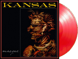 Kansas - 1975 Masque - Red vinyl LP  - 160 kr.